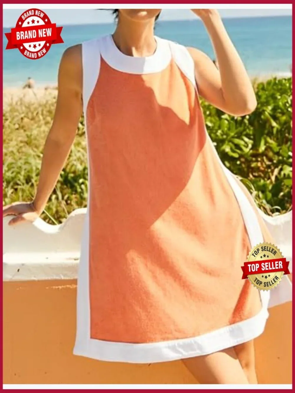 Two Piece Lounge Set Summer Side Slit Mini Dress Casual Shorts Set Boho Color